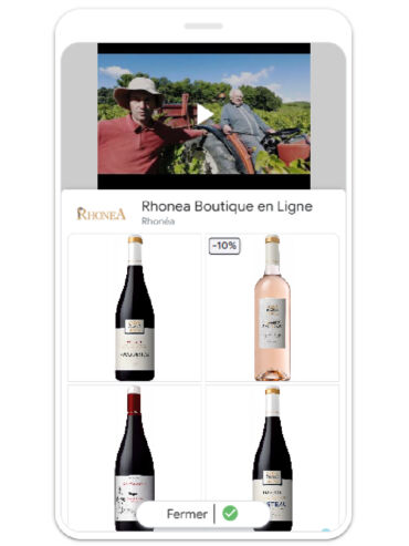 publicité web pour coopératives viticoles