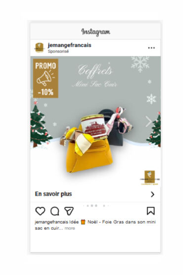 publicité facebook remarketing épicerie en ligne