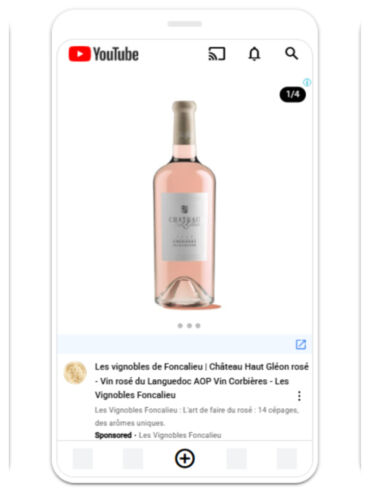 création et gestion de catalogues publicite youtube