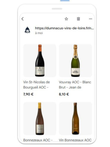 agence publicite online catalogues vin google shopping