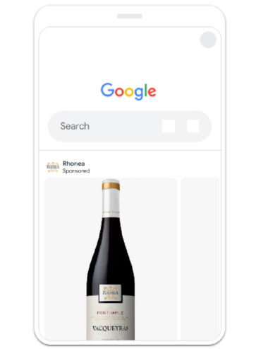 agence publicite web catalogues vin google shopping rhonea