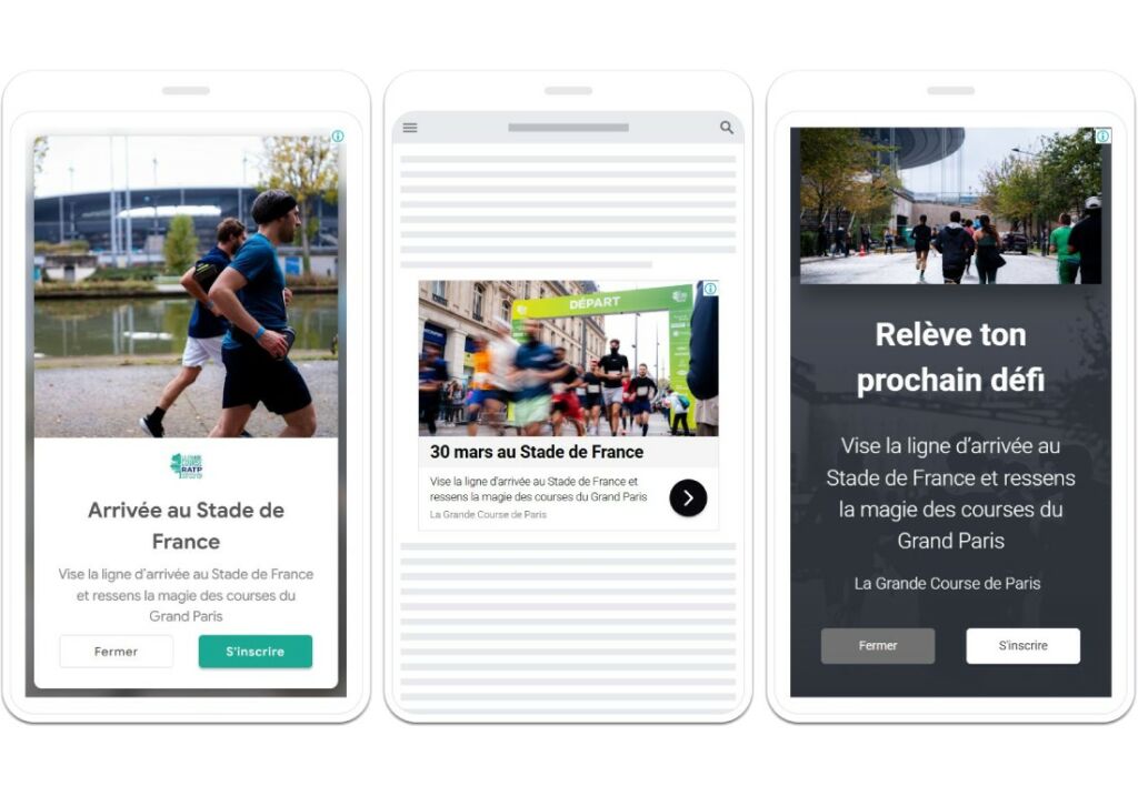 publicite google ads marathon