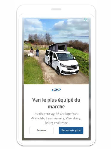 publicité pour garage en ligne