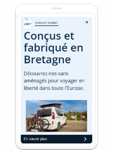 publicité web pour garage google ads