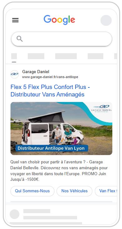 publicite van amenage