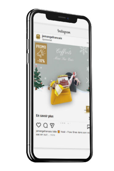publicite epicerie en ligne noel