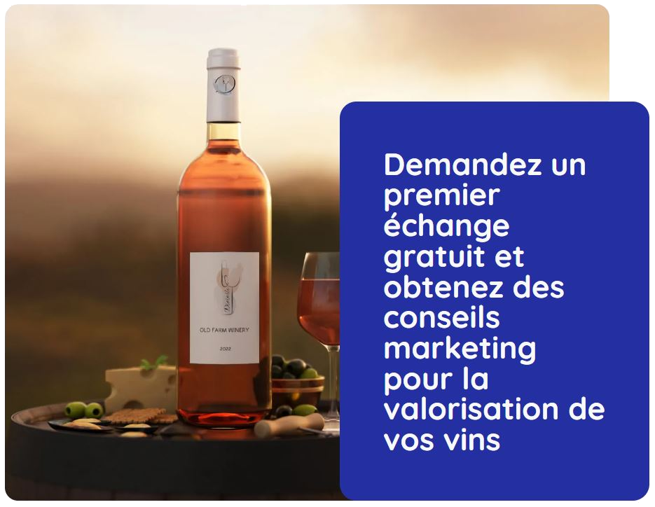 publicité web vin